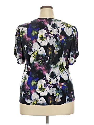 RACHEL Rachel Roy Short Sleeve Blouse (view 2)