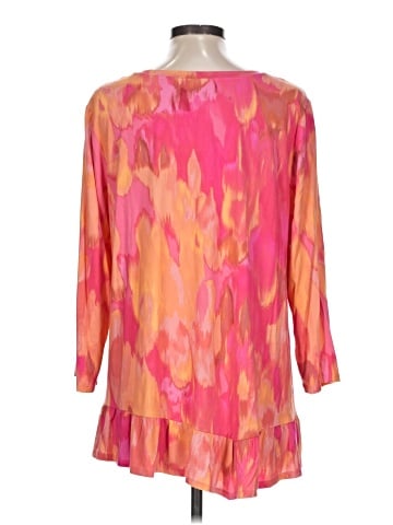 LOGO by Lori Goldstein Long Sleeve Top (view 2)