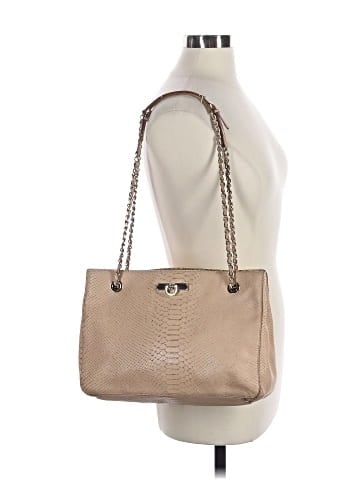 DKNY Leather Shoulder Bag (view 2)