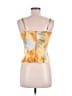 PrettyLittleThing 100% Polyester Yellow Sleeveless Top Size 8 - photo 2