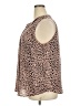 41Hawthorn 100% Polyester Animal Print Brown Sleeveless Blouse Size 2X - photo 5