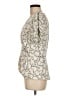 Liz Roberts 100% Polyester Ivory Short Sleeve Blouse Size 8 - photo 5