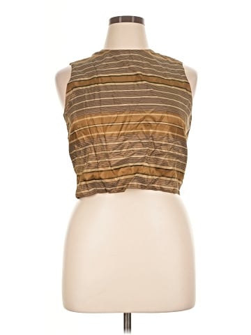 Anne Klein Sleeveless Silk Top (view 1)