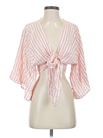 Flawless 3/4 Sleeve Blouse (view 1)