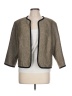 Kasper Tweed Brown Gold Blazer Size 10 - photo 1