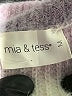 Mia + Tess Tie-dye Purple Pullover Sweater Size M - photo 7