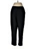 Anthropologie 100% Polyester Solid Black Casual Pants Size M - photo 2
