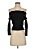 David Lerner Black Long Sleeve Top Size XS - photo 1