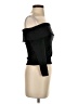 David Lerner Black Long Sleeve Top Size XS - photo 4