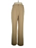 Lands' End 100% Polyester Solid Tan Casual Pants Size 14 (tall) - photo 2
