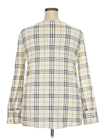 Ann Taylor Factory Long Sleeve Blouse (view 2)
