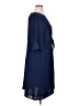RETHM 100% Polyester Solid Blue Casual Dress Size 2X - photo 4
