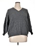 Shein Curve 100% Polyester Gray Pullover Sweater Size 16 Plus (2) - photo 1