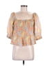 Dear John Orange 3/4 Sleeve Blouse Size M - photo 1
