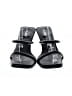 Unilady Black Sandals Size 5 1/2 - photo 2