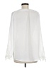 Lumiere Ivory Long Sleeve Blouse Size M - photo 2