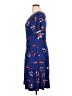 Evri Print Blue Casual Dress Size 1X - photo 5