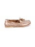 FRYE Metallic Tan Flats Size 6 1/2 - photo 1