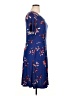Evri Print Blue Casual Dress Size 1X - photo 4