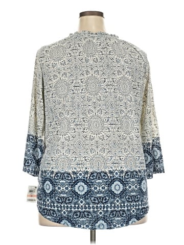 Style&Co 3/4 Sleeve Blouse (view 2)