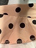 Shein Curve 100% Polyester Polka Dots Tan Casual Dress Size 12 Plus (0) - photo 7