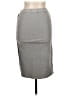 Forever 21 Solid Gray Casual Skirt Size L - photo 1