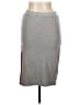 Forever 21 Solid Gray Casual Skirt Size L - photo 2