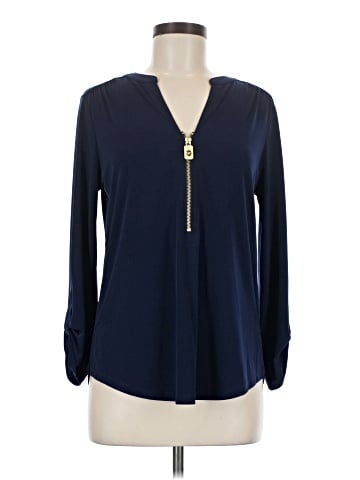 MICHAEL Michael Kors Long Sleeve Blouse (view 1)