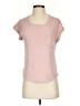 Marled Essentials Pink Short Sleeve T-Shirt Size S - photo 1