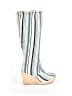 Bettye Muller Stripes Blue Boots Size EU 39 - photo 1