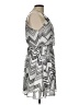 Lush Chevron-herringbone Silver Cocktail Dress Size L - photo 4
