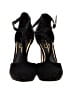 Jessica Simpson Polka Dots Black Heels Size 8 - photo 2