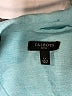 Talbots 100% Linen Teal Short Sleeve Blouse Size L (petite) - photo 7