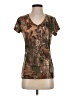 Realtree 100% Polyester Camo Brown Active T-Shirt Size 4 - 6 - photo 1
