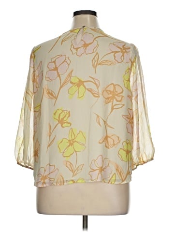 Evri 3/4 Sleeve Blouse (view 2)