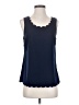 41Hawthorn 100% Polyester Blue Sleeveless Top Size S - photo 1