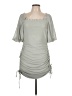 Mia Joy 100% Polyester Solid Gray Cocktail Dress Size L - photo 1