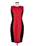 Allison Daley 100% Polyester Color Block Red Cocktail Dress Size 8 - photo 1