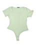 Threadbare Green Bodysuit Size 14 - photo 1