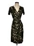 Anne Klein Camo Green Casual Dress Size 2 - photo 1