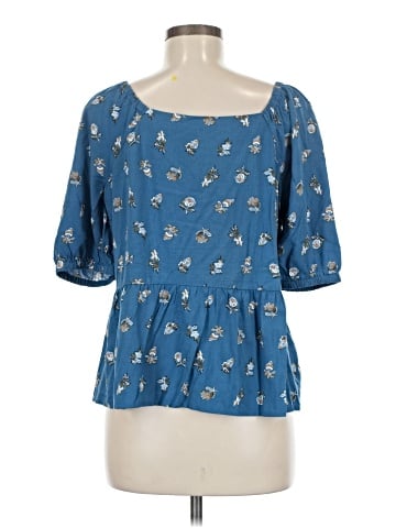 Ann Taylor LOFT Outlet 3/4 Sleeve Blouse (view 2)