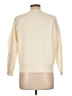 Armani Exchange 100% Wool Ivory Sweatshirt Size L - photo 2