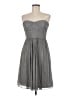 J.Crew 100% Silk Gray Cocktail Dress Size 6 - photo 1