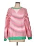Unbranded Stripes Pink Pullover Sweater Size L - photo 1