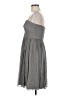 J.Crew 100% Silk Gray Cocktail Dress Size 6 - photo 5