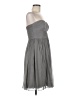 J.Crew 100% Silk Gray Cocktail Dress Size 6 - photo 4