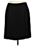 Tahari Solid Black Wool Skirt Size 8 (petite) - photo 1