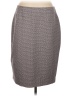 Anne Klein 100% Polyester Houndstooth Gray Formal Skirt Size 8 - photo 1