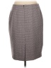 Anne Klein 100% Polyester Houndstooth Gray Formal Skirt Size 8 - photo 2