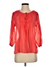 Jessica Simpson 100% Polyester Red 3/4 Sleeve Blouse Size S - photo 1